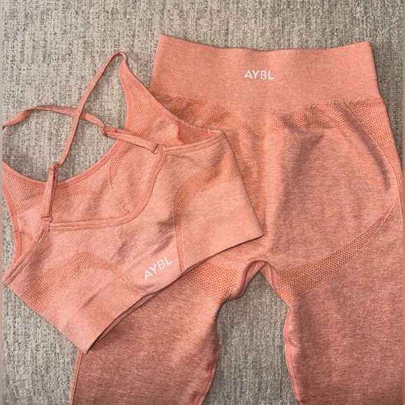 AYBL Other - Peach 🍑 Matching Workout Set